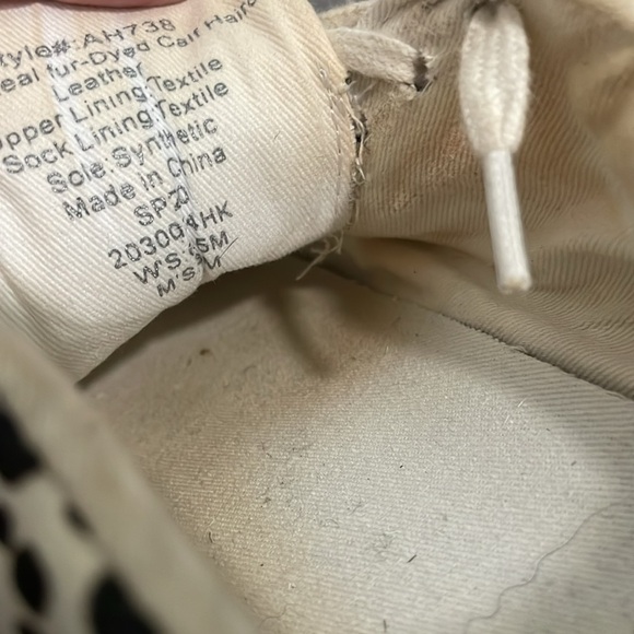 Madewell Sidewalk low top sneaker in vintage linen multi 6.5 - Picture 7 of 9